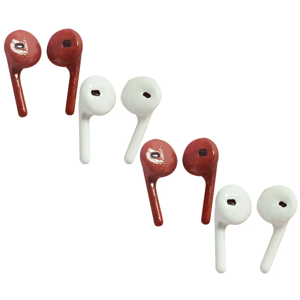 

Supplies Miniature Headset Model Dolls Earphone DIY House Accessories Adornment Ornaments