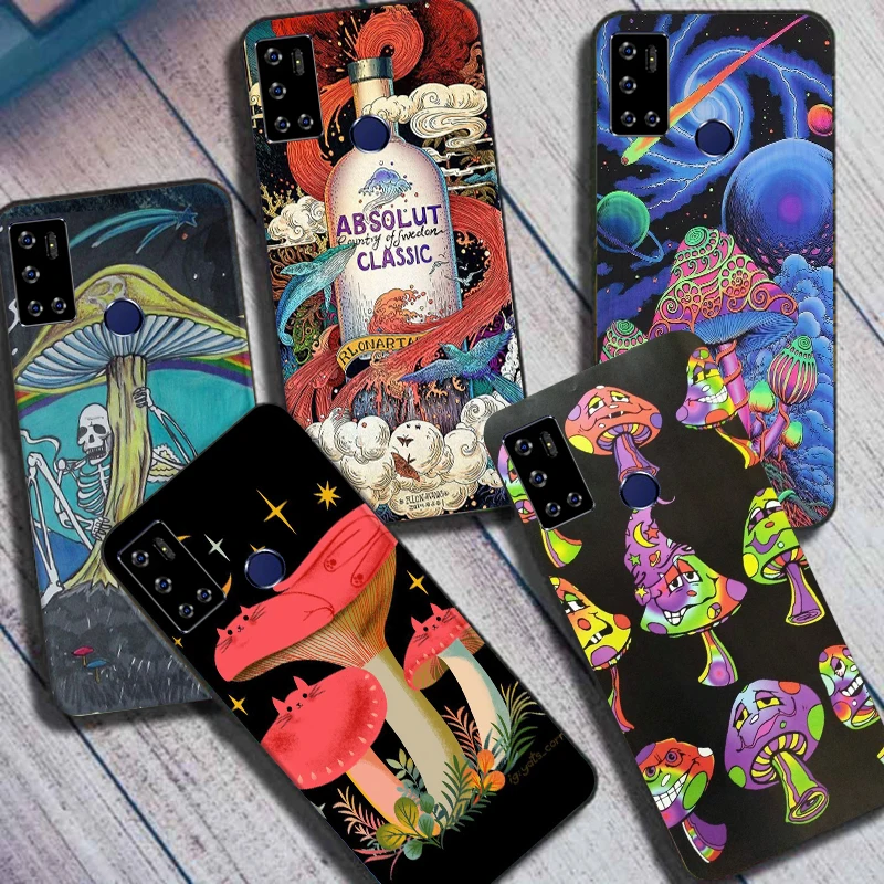 Необычный Триппи гриб для Cubot C20, чехол, Модный женский чехол, задний Чехол для CubotC20 C 20, чехол для телефона, бамперы