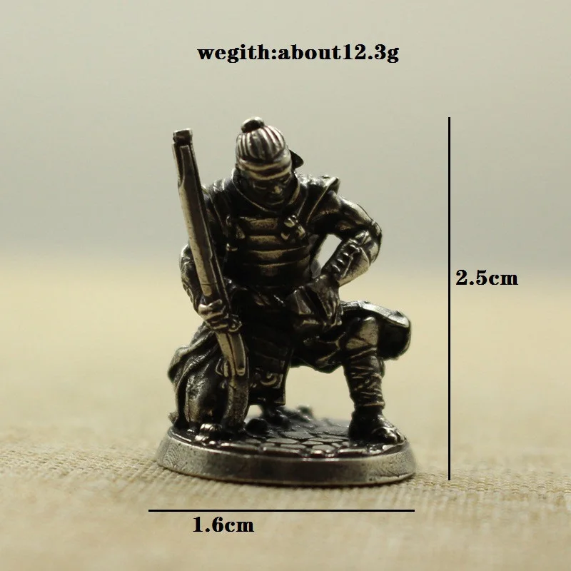 

Статуэтки самураев из меди