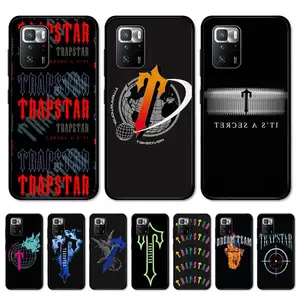 Imported Trapstar Logo Phone Case for Redmi Note 11E 11 10 9 8 6 Pro 11s 8T 5 7 7A 9A K20 K30 Soft Tpu Cover
