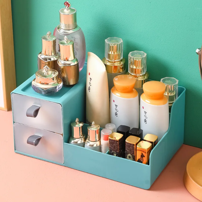 

New Makeup Organizer For Cosmetics Jewelry Organizer Skincare Organizer for Dressing Table Large Capacity Cosmetic Storage Box