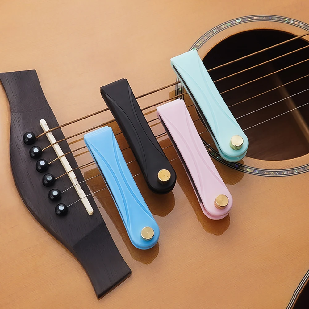 

Guitar Mute Bass String Muffler Training Silencer Musical Instruments Parts Accessories for Electric Wood Acoustic Guitar Bass