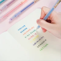 12 pcs colored gel pens set school blue 0 5mm ballpoint pen for journal cute stationary supplies