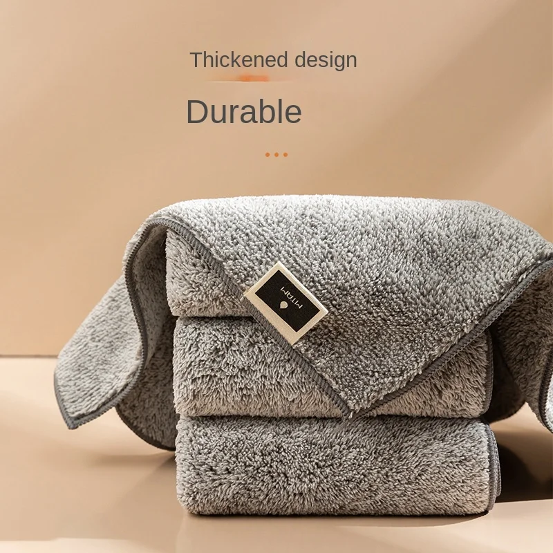 

Bamboo Charcoal Dishwashing Cloth Household Cleaning Soft Fiber Dishwashing Towel Kitchen Supplies Dish Washing Cloth