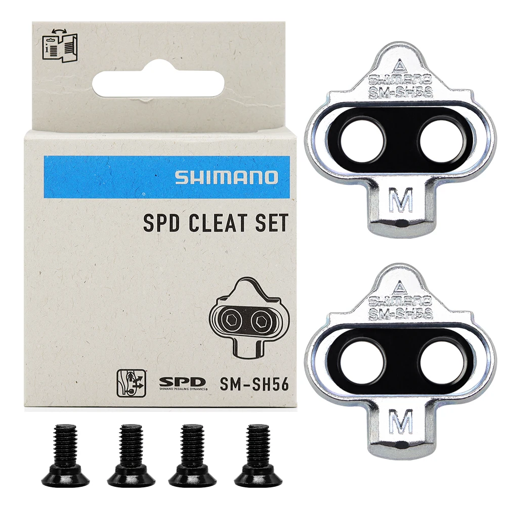 Shimano SPD SM SH51 SH56 MTB велосипедная педаль шипы велосипедные оригинальная коробка