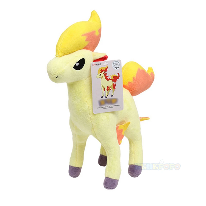 

Ponyta Pokemon Plush Chespin Bulbasaur Cubone Eevee Snorlax Kids Gift Pokemon Pluche Doll Stuffed Toys for Children