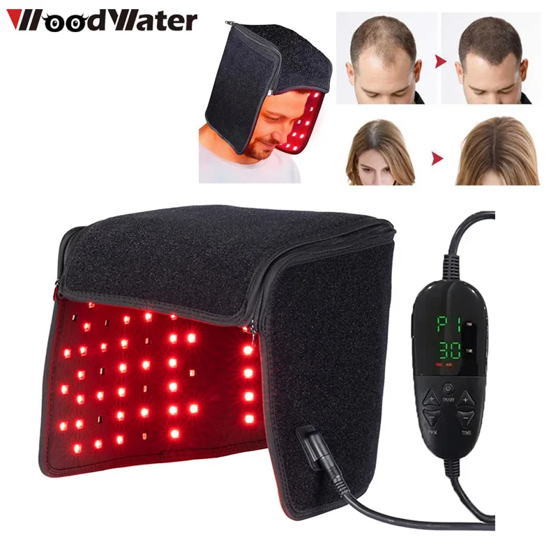 LED Red Light Therapy Helmet Hair Growth Hat Red & Infrared Light Therapy Cap For Hair Loss Treatment, Relieve Headache