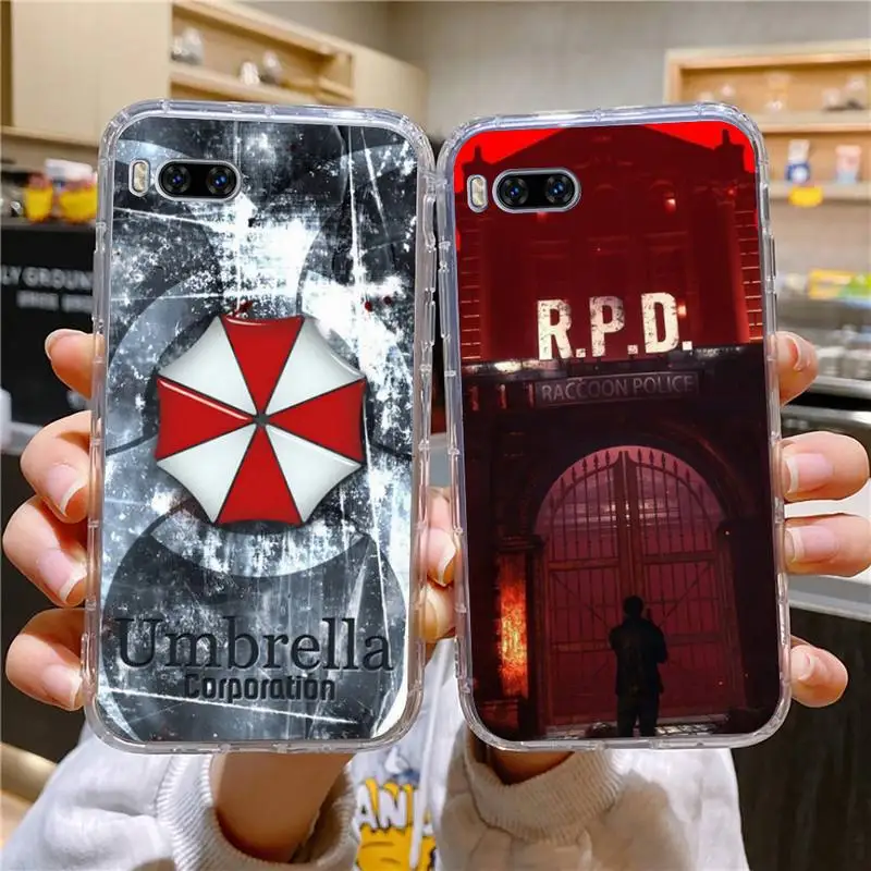 

R-Resident E-Evil Phone Case For Huawei Mate P10 P20 P30 P40 P50 Smart Z Honor 50 60 70 Pro Lite Transparent Case