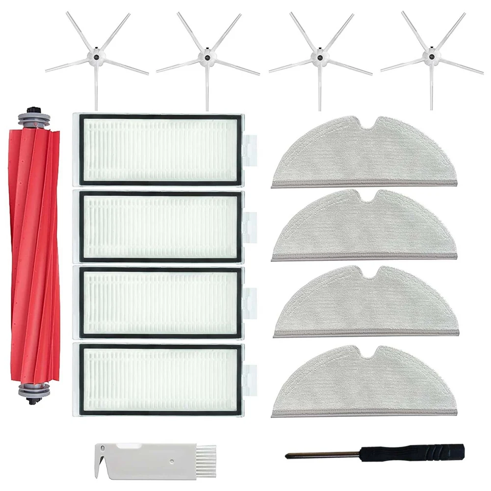 Запасные части для робота-пылесоса Xiaomi Roborock Q7 Max + Plus T8 основная боковая щетка Hepa