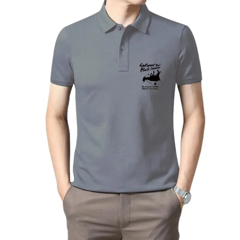 

Golf wear men Godspeed You Black Emperor Summer print Cotton Men New women TEE polo t shirt for men