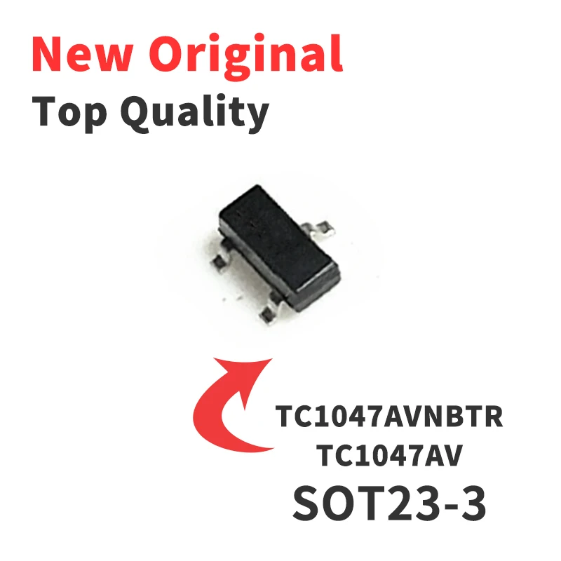 

5PCS TC1047AVNBTR TC1047 Silk Screen BL Temperature Sensor Voltage Converter SOT23-3 Chip IC Brand New Original