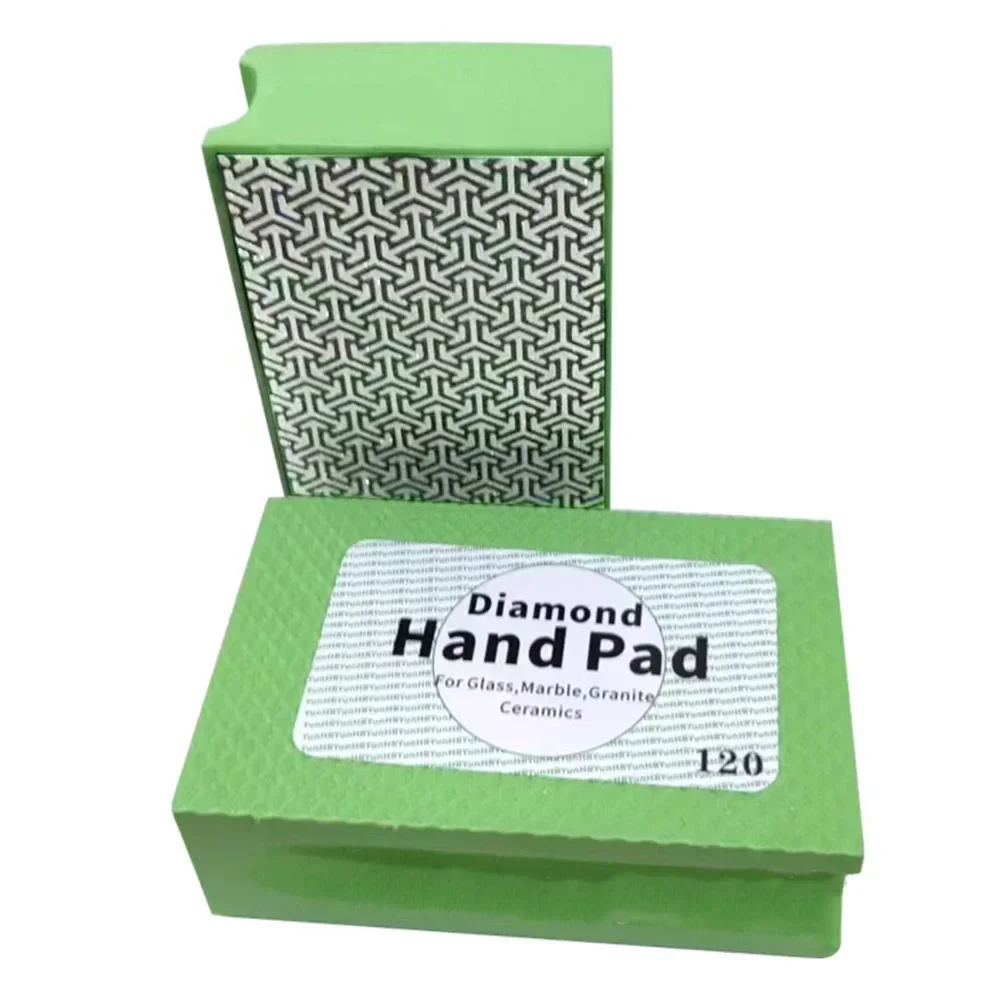 1 шт. алмазный ручной шлифовальный блок для металлической стеклянной плитки