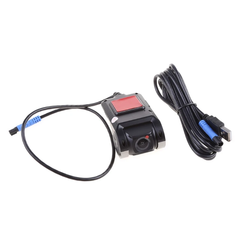 

Car Hidden Night Vision USB Driving Recorder Loop Recording Electronic Dog Speed Measurement ADAS 1080P Dash Cam Automobile DVR