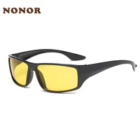 nonor men sunglasses cycling sports night vision riding glasses driver driving eyeglasses uv400