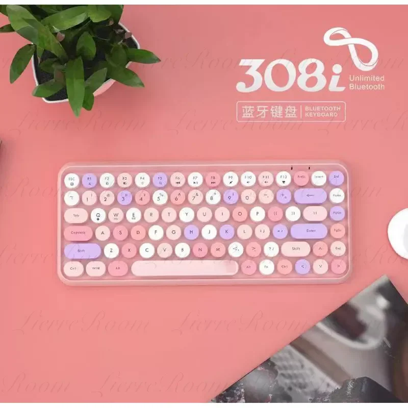 

LierreRoom Bluetooth-compatible Keyboard Wireless Keyboard Mini Gaming Keyboard For Macbook PC Gamer Laptop iPad Tablet Computer