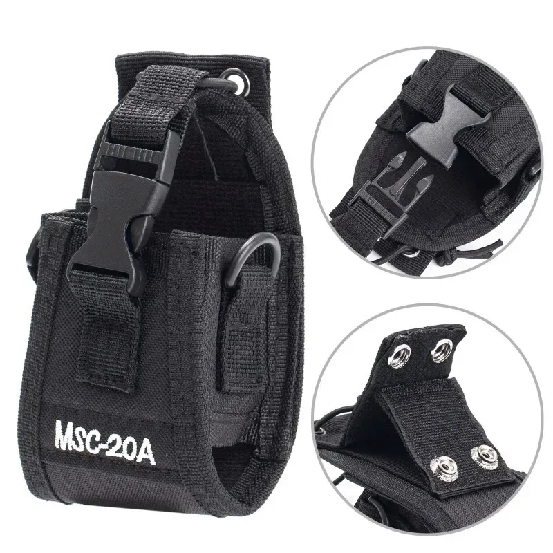 Новая нейлоновая сумка MSC-20A для рации Kenwood BaoFeng UV-5R BF-888S UV-82 карманный держатель