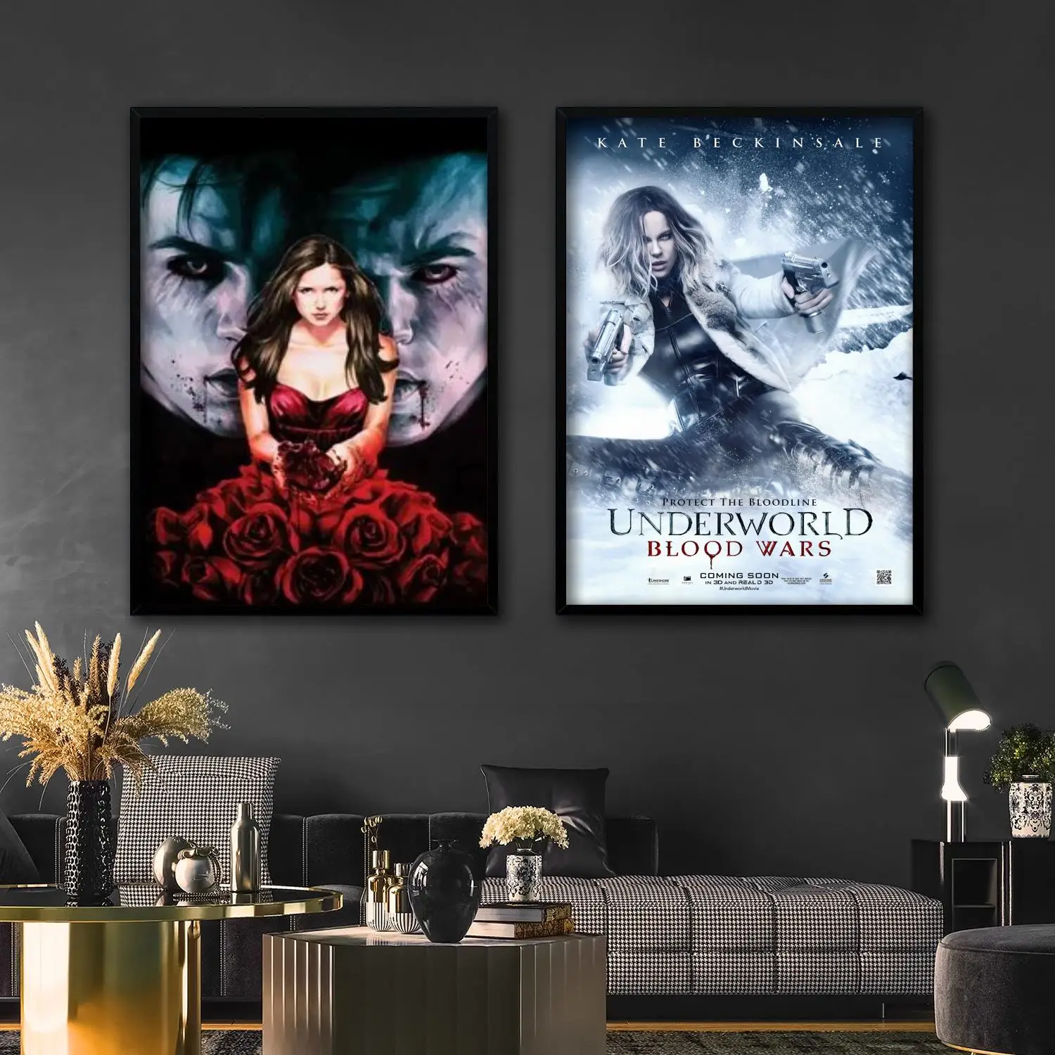 

vampire Video games Decorative Painting Canvas 24x36 Poster Wall Art Living Room Posters Bedroom Painting