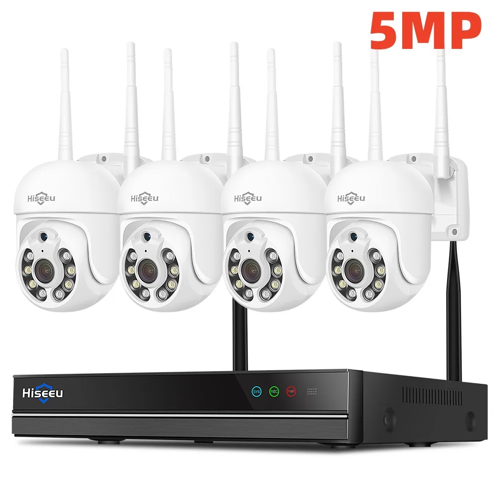 

Беспроводной NVR Hiseeu 16 каналов 3/5MP