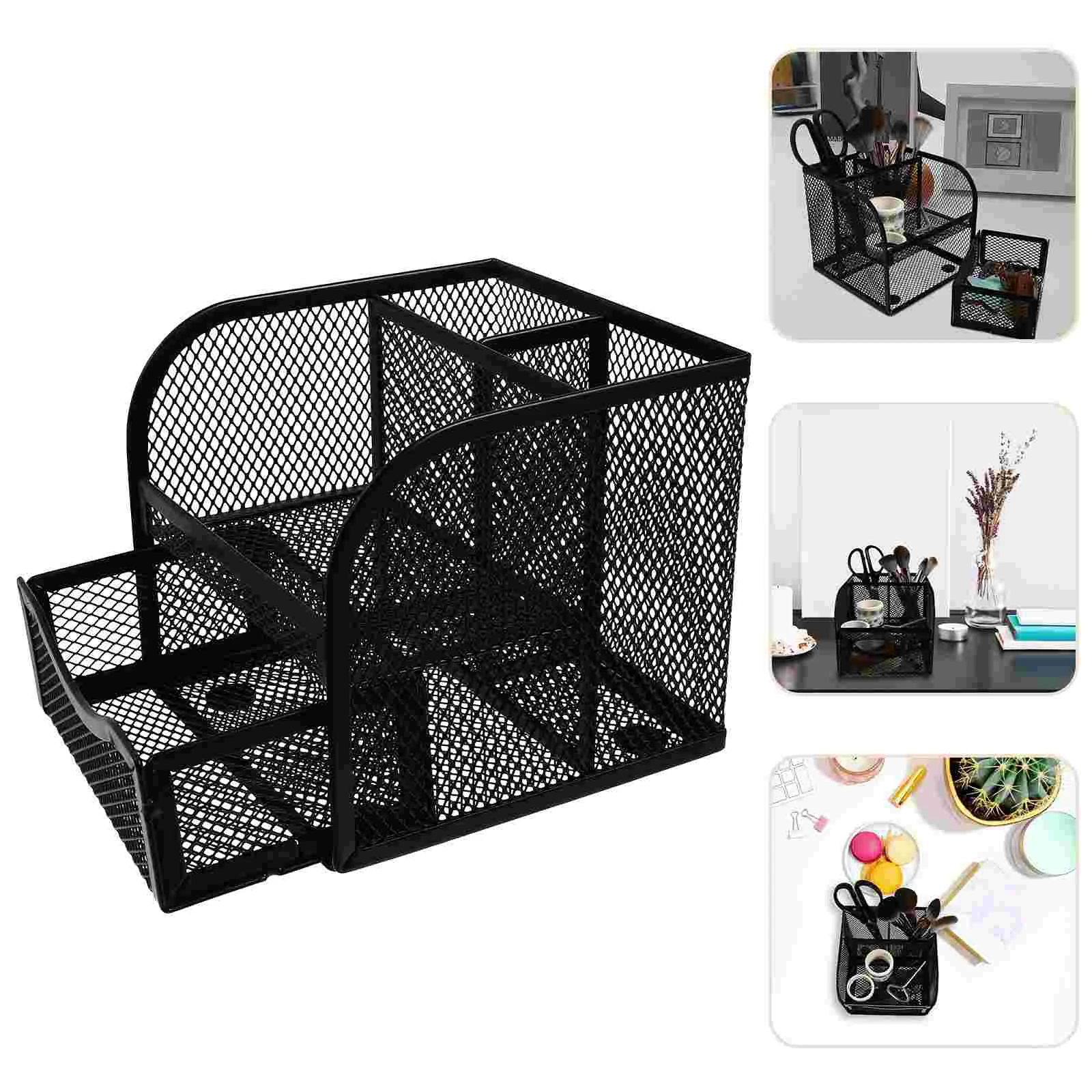 

Органайзер, настольный держатель для ручек, сетчатый ящик для хранения, настольный офисный ящик, ящики, органайзеры, стационарный лоток, акс...