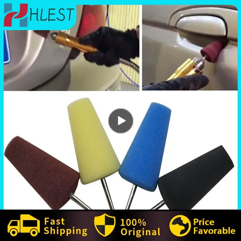

1~7PCS Car Polishing Sponge Cone Fine Dead Angle Polishing Sponge Cylindrical Cone Grinding Head Car Repair Cleaning Tool