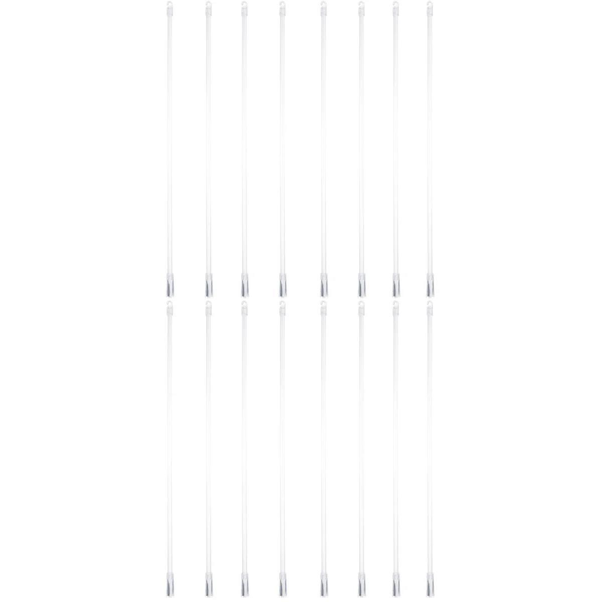 

16 pcs Vertical Blinds Wands 17 Inches Long Vertical Blinds Rods Blind Tilt Wands