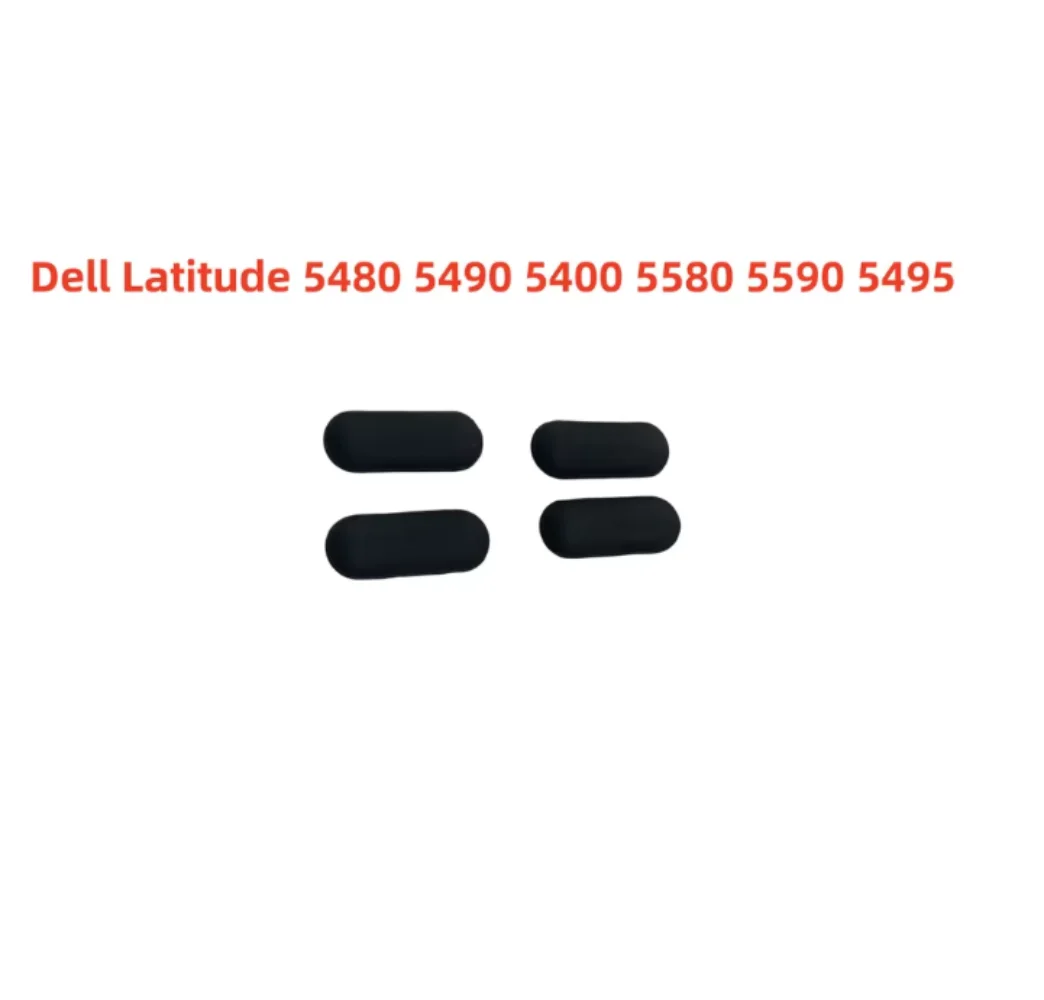 Фото 4 шт. резиновые ножки для ноутбука Dell Latitude 5480 5490 5400 5580 5590 5495, нижняя крышка, резиновый нескользящий бампер, подставка для ног №1