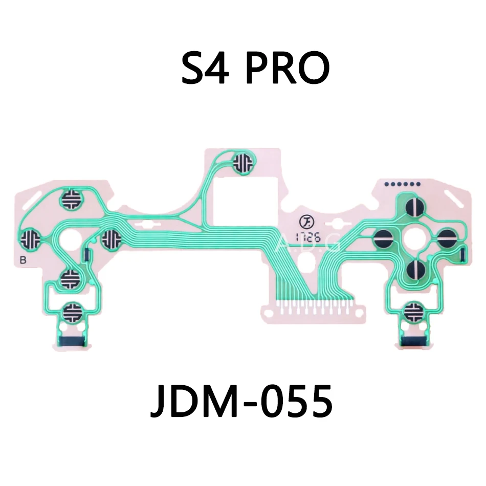 Фото Игровые аксессуары для PS4 DS4 PRO, тонкая проводящая пленка для контроллера JDS 050 040 030 010, пленка для кнопок кабеля ручки №5