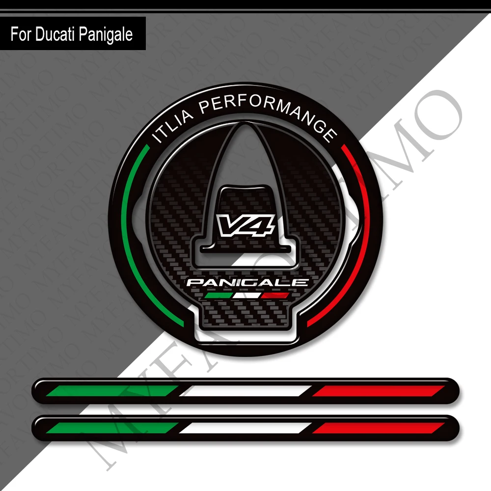 

Для Ducati Panigale V2 V2S V4 V4S V4R S R 899 959 1199 1299 Бак Pad Газ Топливный Мазут Крышка 3D Наклейки 2019-2023 2024 2025
