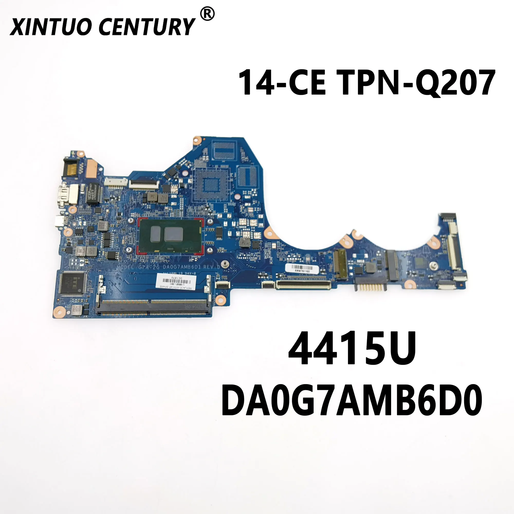 L18502-601 L18502-001 L18502-501 for HP PAVILION 14-CE TPN-Q207 Laptop Motherboard DA0G7AMB6D0/DA0G7AMB6D1 4415U 100% Test Work
L18502-601 L18502-001 L18502-501 for HP PAVILION 14-CE TPN-Q207 Laptop Motherboard DA0G7AMB6D0/DA0G7AMB6D1 4415U 100% Test Work