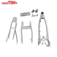 off road motorcycle bbr all aluminum frame little eagle crf50 double beam rear fork tailstock