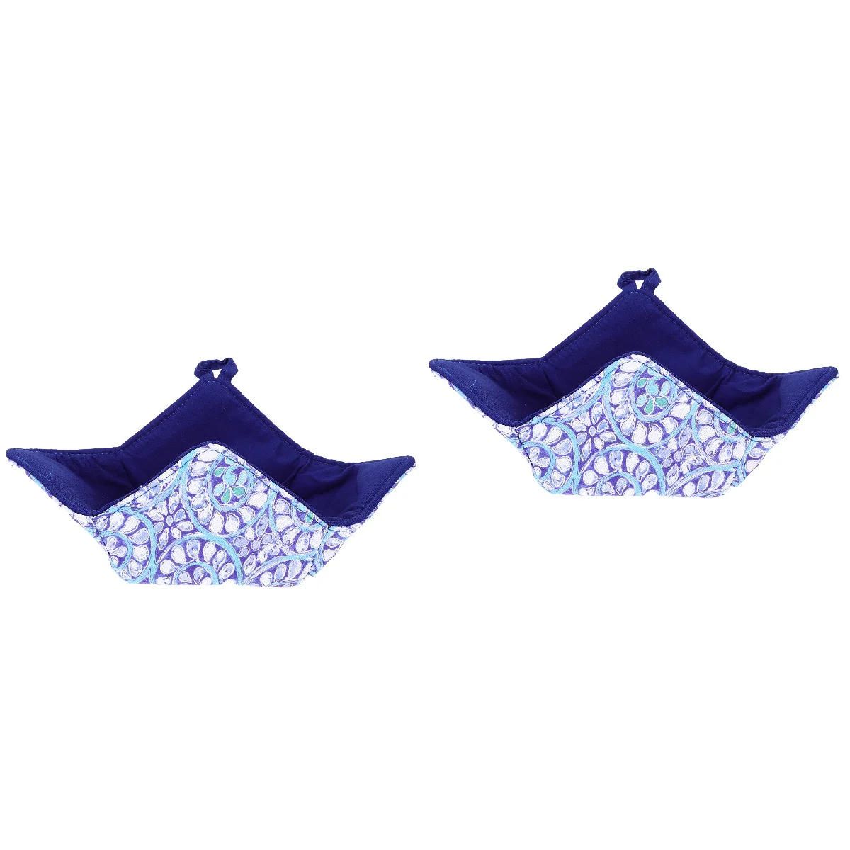 

2 Count Food Bowl Mat Anti-scalding Heat Insulation Holder Desktop Bowls Wrapper Resistant Covers