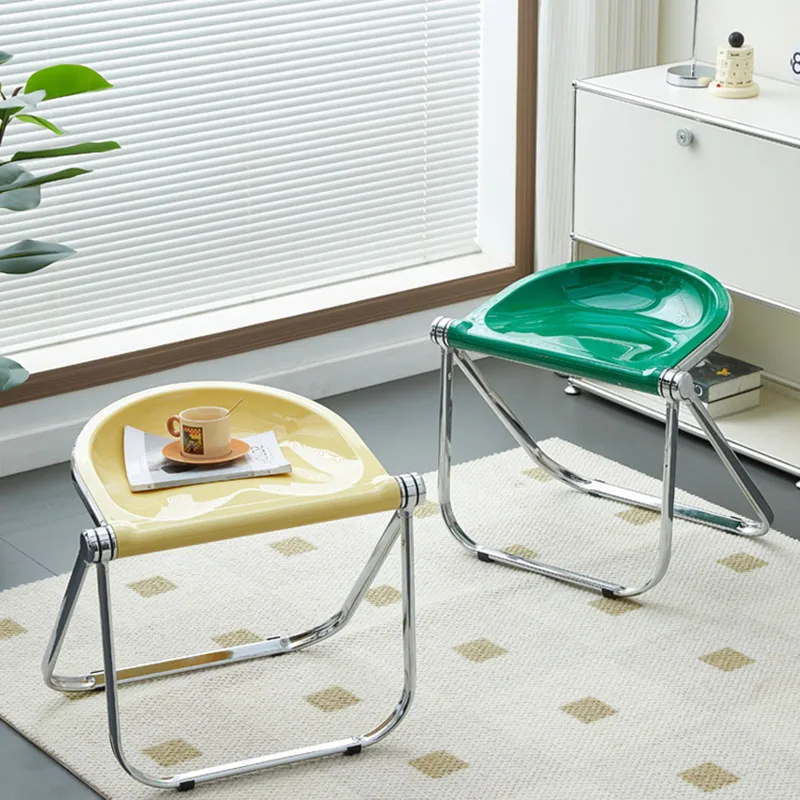 

Складное металлическое обеденное кресло, планшетофон для сада, террасы, дизайнерское кресло для комнаты, Минималистичная мебель для рыбалки, ресторана