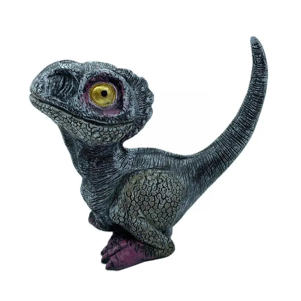 

Resin Dinosaur Figurine Statue Funny Dinosaur Statue Cartoon Sculpture For Outdoor Garden Ornament Home Decor R2O3