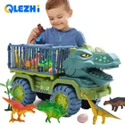 Автомобильный игрушечный динозавр, транспортировочный автомобиль, грузовик, игрушечный автомобиль, игрушечный автомобиль с динозавром, подарок для детей