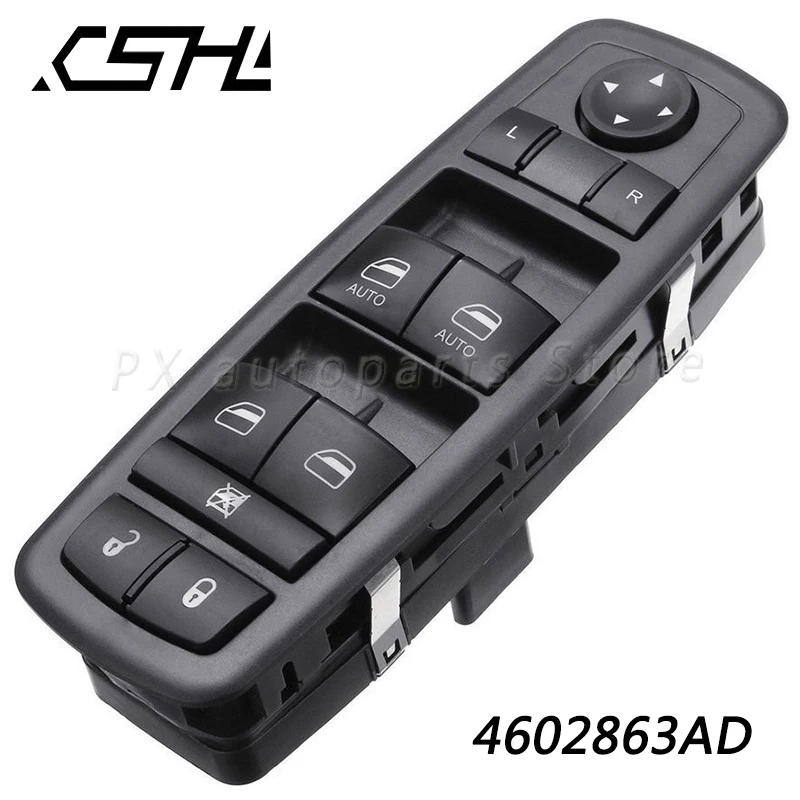 

Window regulator control master switch button for Ram 1500 2500 3500 2009-2010 replace 4602863AB 4602863AC 4602863AD