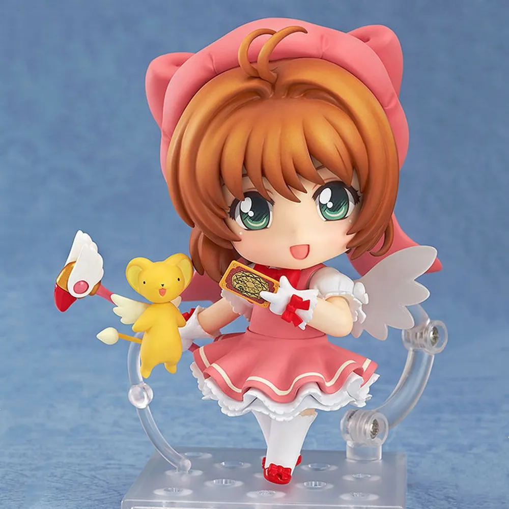 

10cm Card Captor KINOMOTO SAKURA Anime Figure Toys #400 Q Ver. PVC Action Figure Toys Collection Model Doll Gift