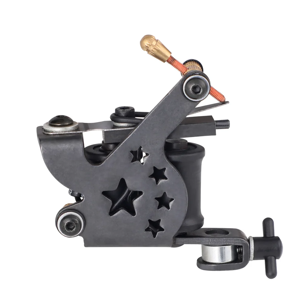 

Warehouse Price Newbie Coil Tattoo Machine High Quality Made of Solid Pure Copper Supplies Makeup Eyebrow Equipment