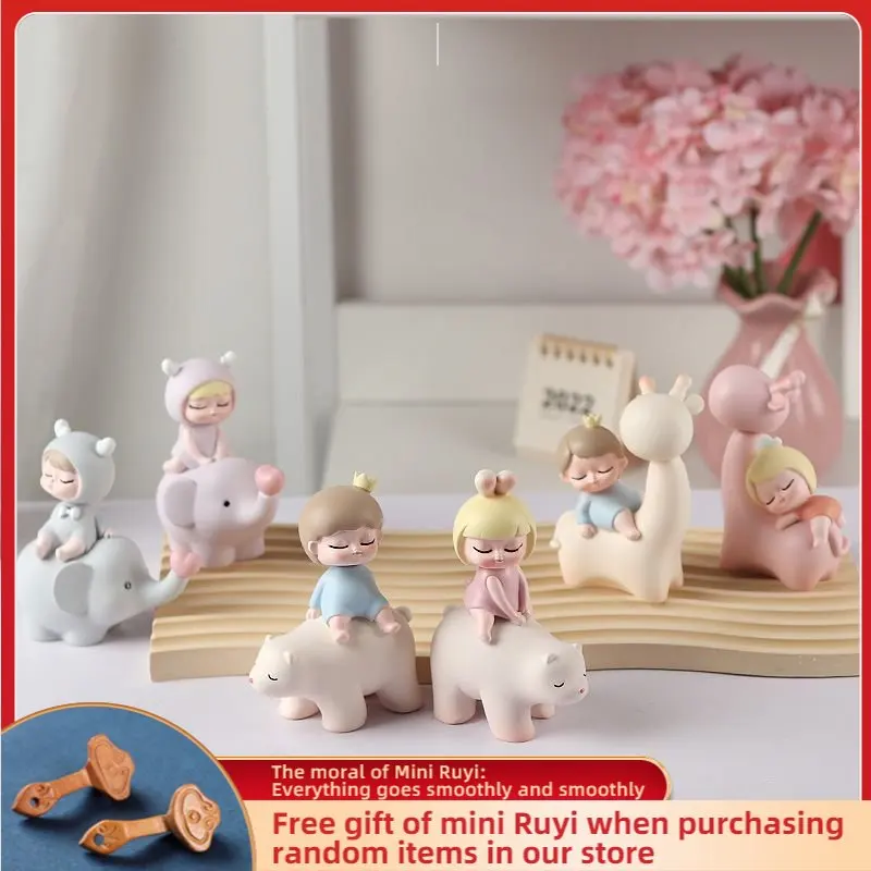 

Полимерный мультяшный мальчик и девочка, украшение для автомобиля, микро-искусственное украшение, настольный креативный брелок, аксессуары для дома, фигурки