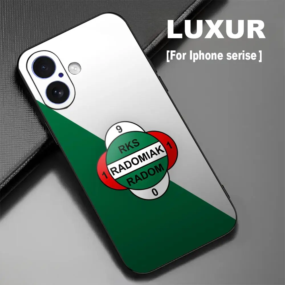 Фото Чехол Team Radomiak Radom Hot для iPhone 17 16 15 14 13 12 X XR XS 8 Plus Mini Pro Max, мягкий, черный, противоударный №1