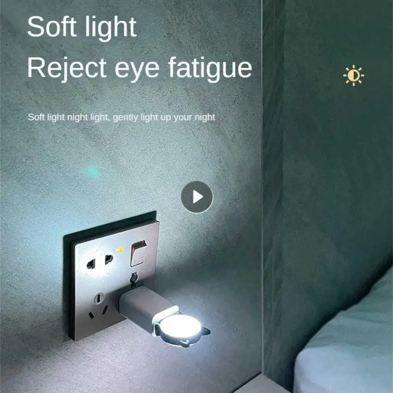 

Bedside Lamp Lovely Offline Control Intelligent Voice Voice Control Usb Interface Room Decoration Wall Mounted Lamps Convenient