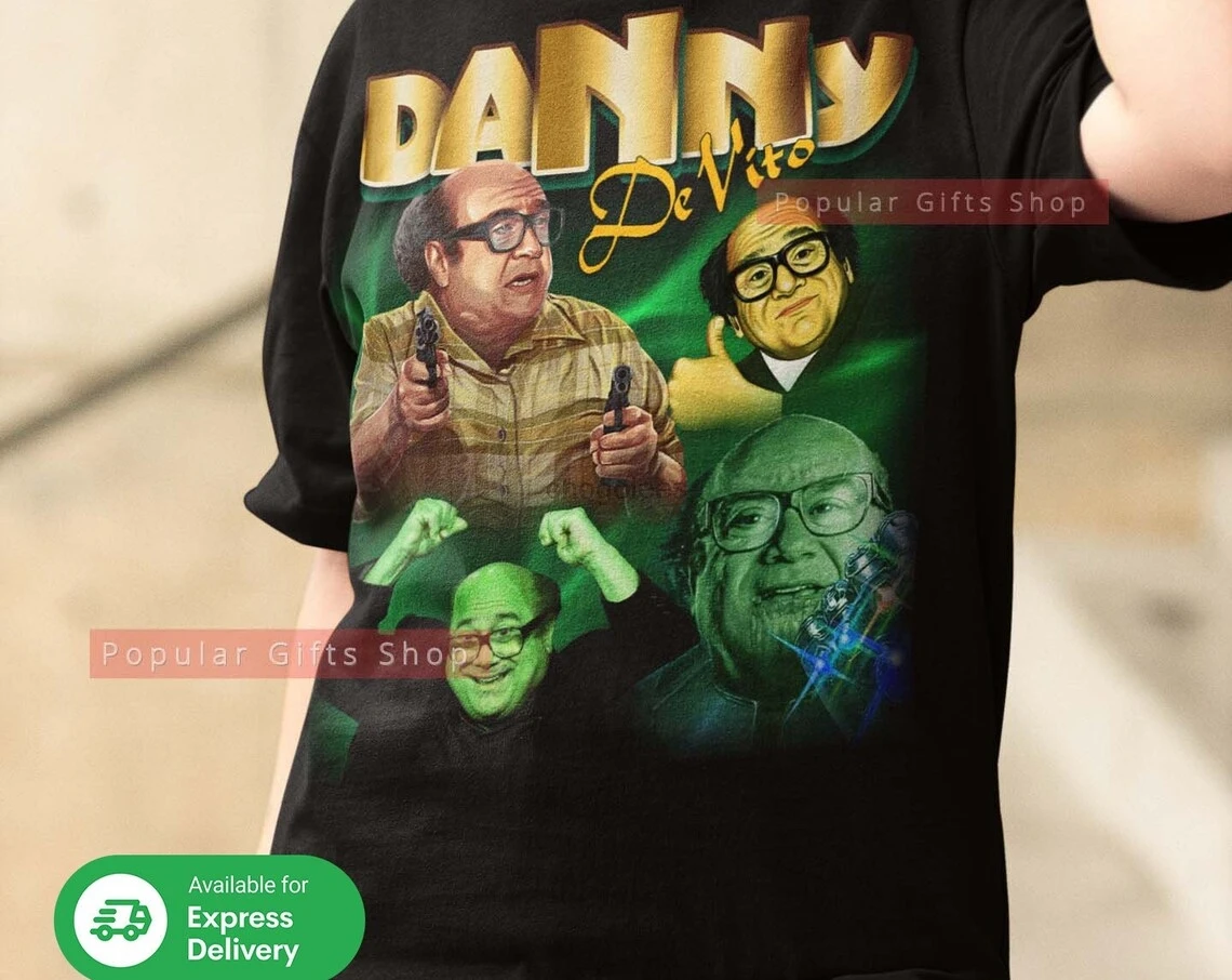 Футболка унисекс Danny Devito Vintgae винтажная рубашка подарок для него и нее футболка