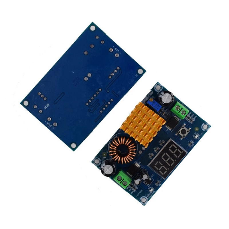 2 шт. XH-M411 DC от 4 до 5–45 В повышающий модуль цифровой вольтметр преобразователь