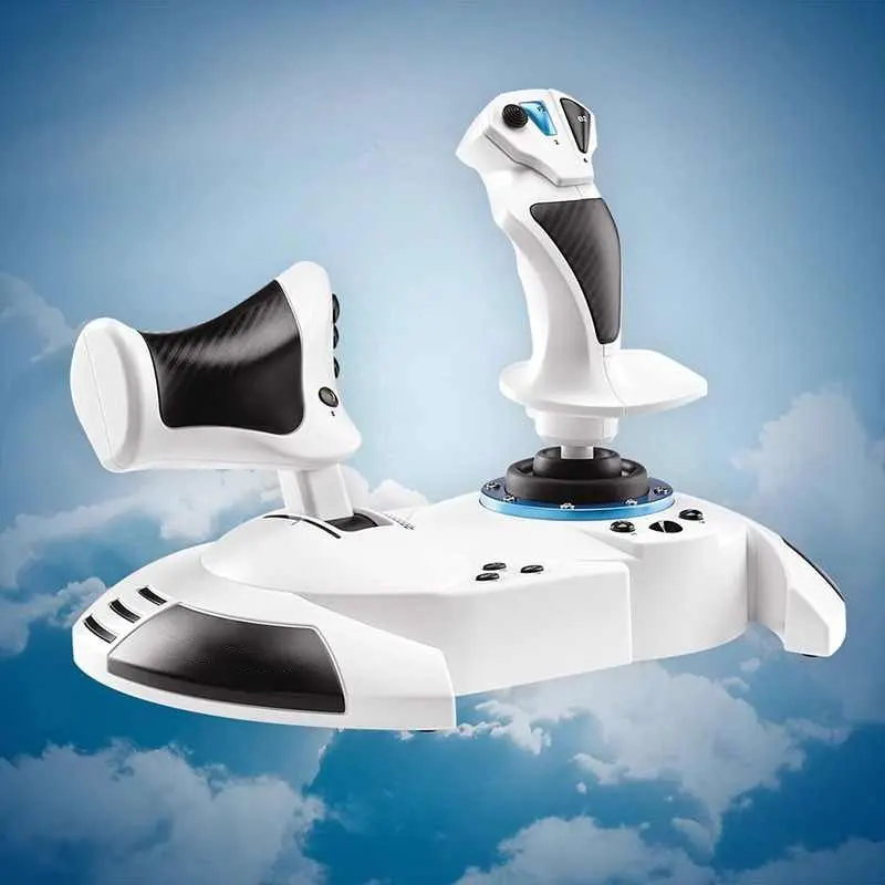 Черный/белый оригинальный T.Flight Hotas One Flight Stick и дроссель + педали руля TFRP для Xbox