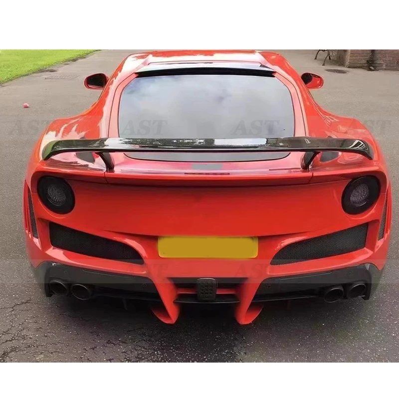 Спойлер из углеродного волокна в стиле novitec хвостовые плавники для Ferrari F12