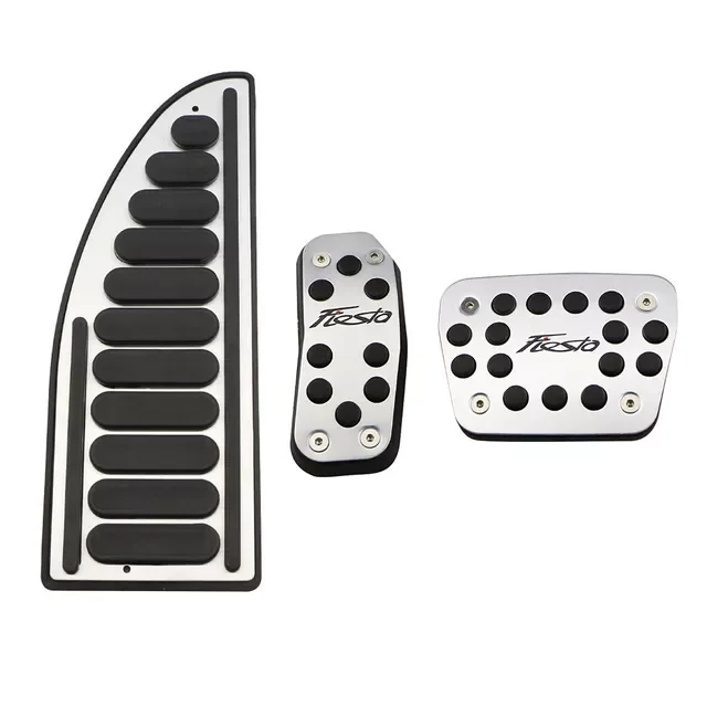 

Pedal Car Pedals Fit for Ford Fiesta MK7 2009 - 2015 AT MT Accelerator Gas Pedal Cover Aluminium Alloy Rubber