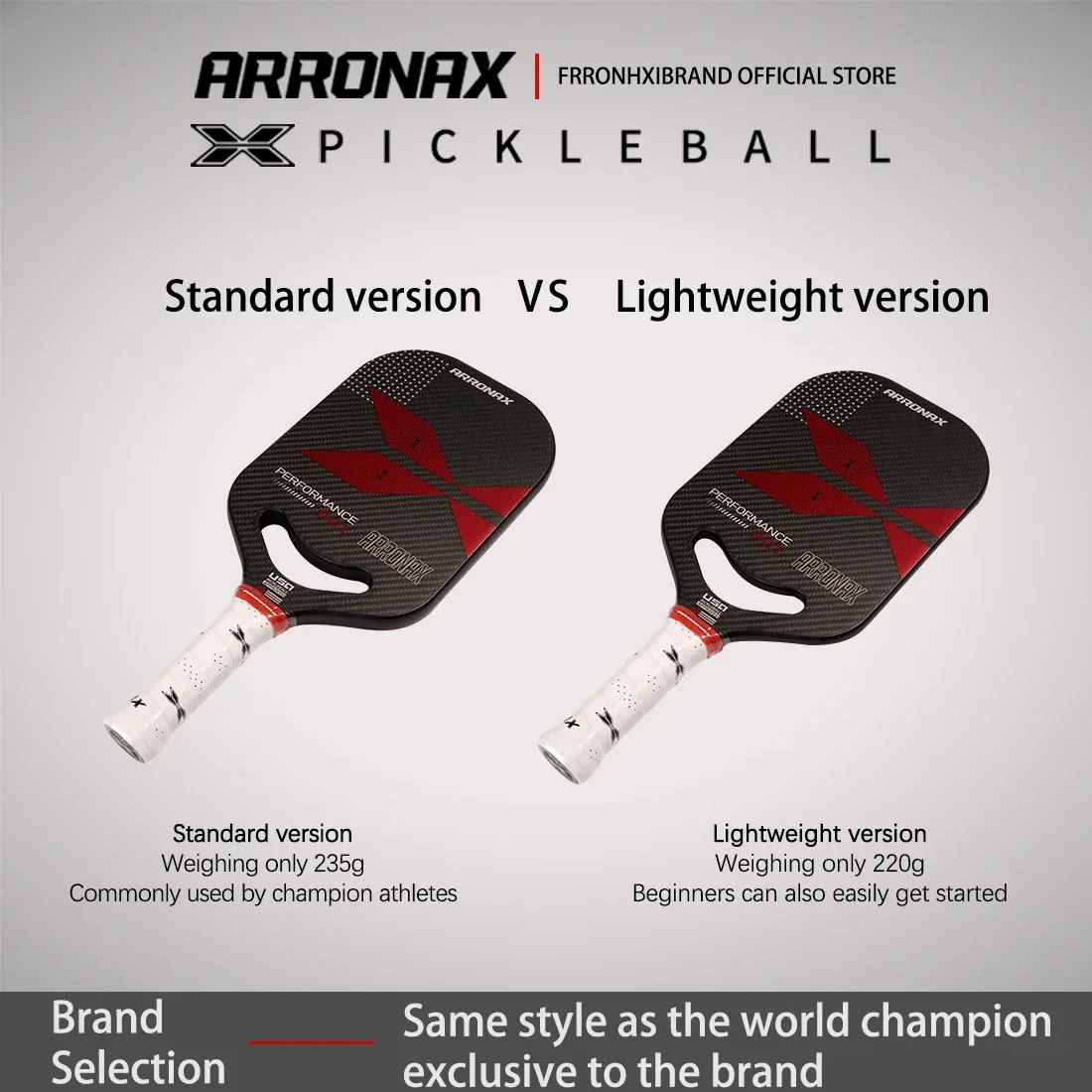 ARRONAX-Pickleball Paddle поверхность из углеродного волокна Enhance Sweet Spot полипропиленовый