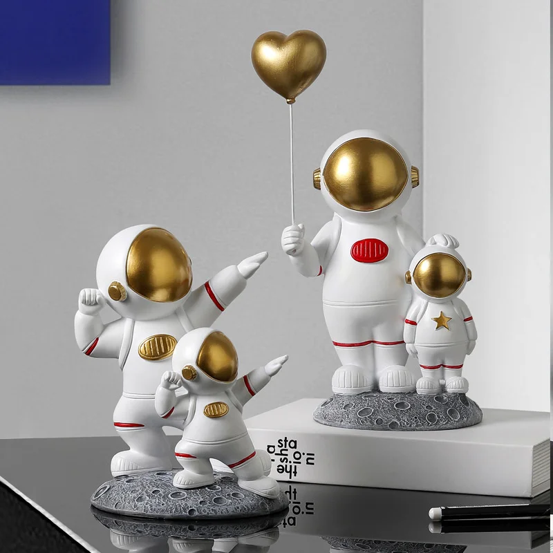 

Настольное украшение для родителей, детей, астронавтов, прикроватный столик для офиса, гостиной, домашний декор, подарок для мужчин