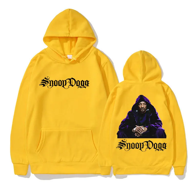 Худи Rapper Snoop Doggy Dogg Модный пуловер Тупак Шакур Толстовка для мужчин и женщин