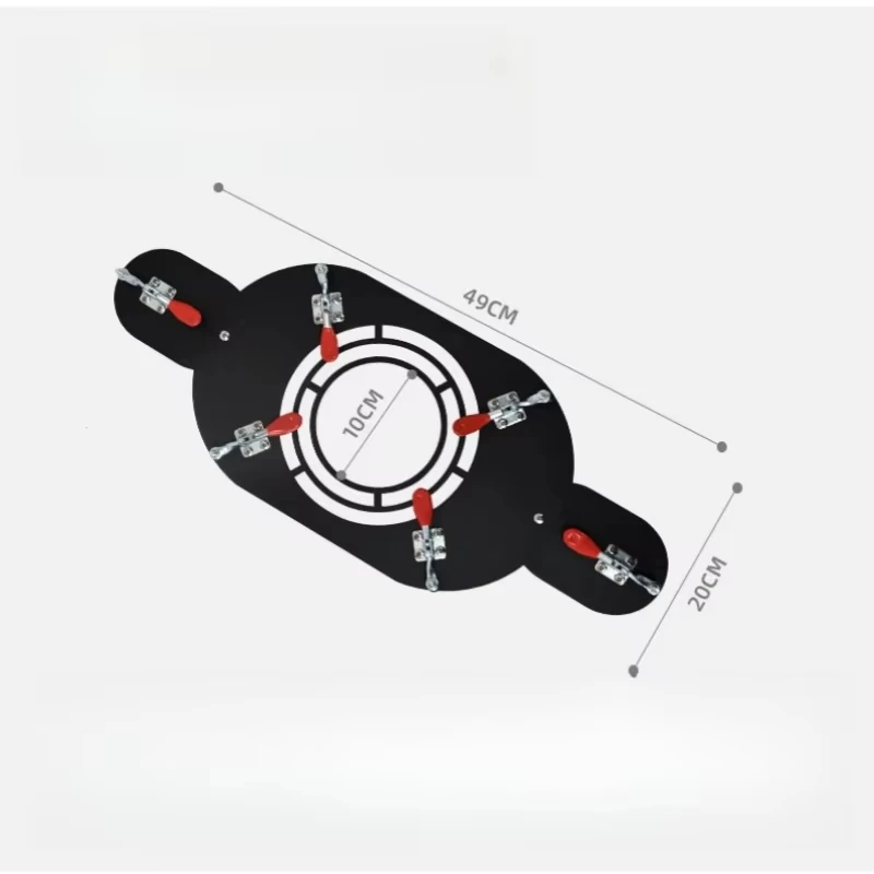 Туристическая горелка с зажимом из нержавеющей стали защита от огня для горелки