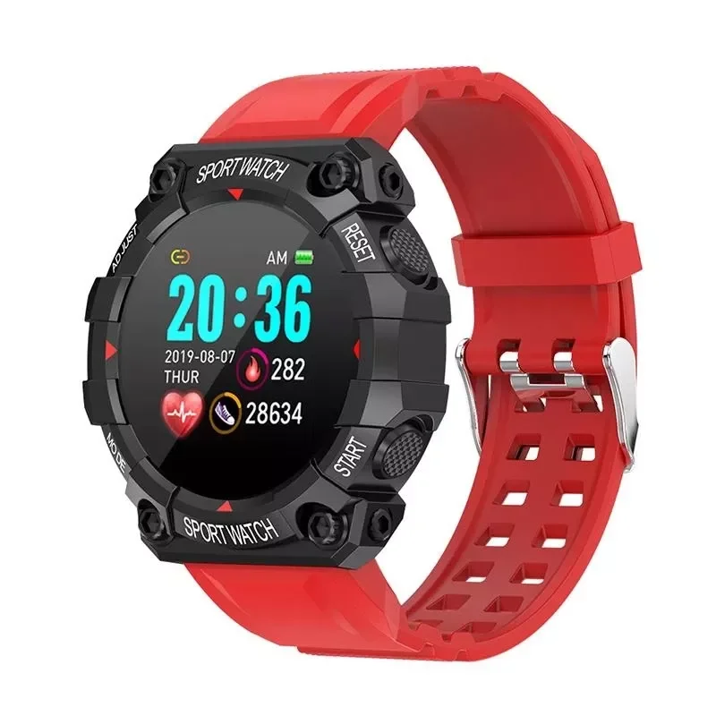 

Men Women Smart Watch FD68S Bluetooth Bracelet Sports Wristband Heart Rate Blood Pressure Monitoring SmartWatch For Android IOS